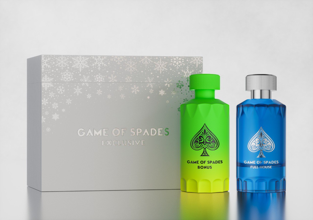 Exclusive Collection Gift Set Game of Spades 100 ml x 2 pcs (Full house and Bonus)