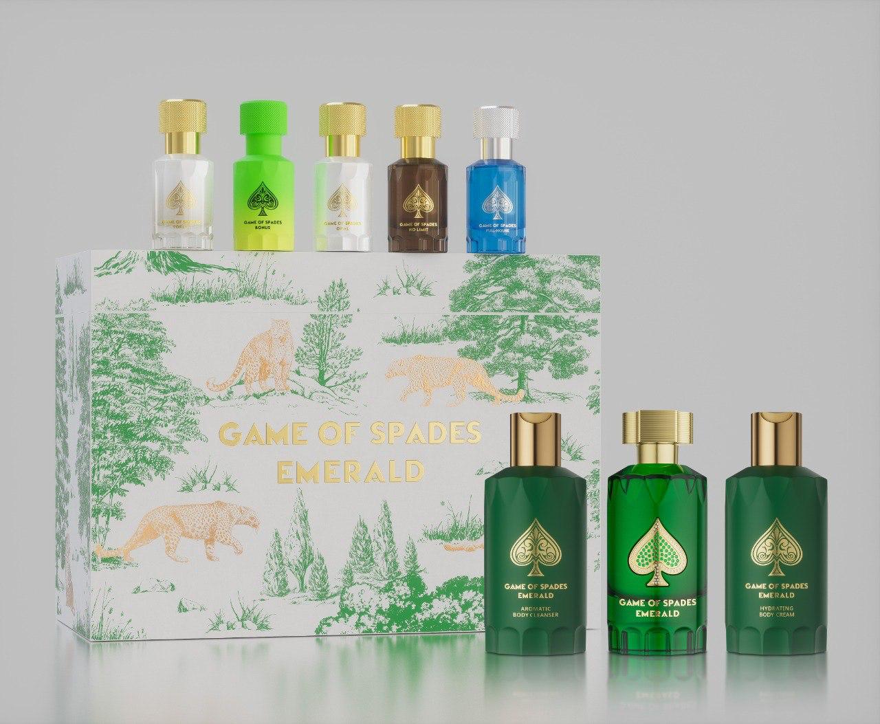 Gift Set Game Of Spades Emerald 8 pcs – Jo Milano Paris